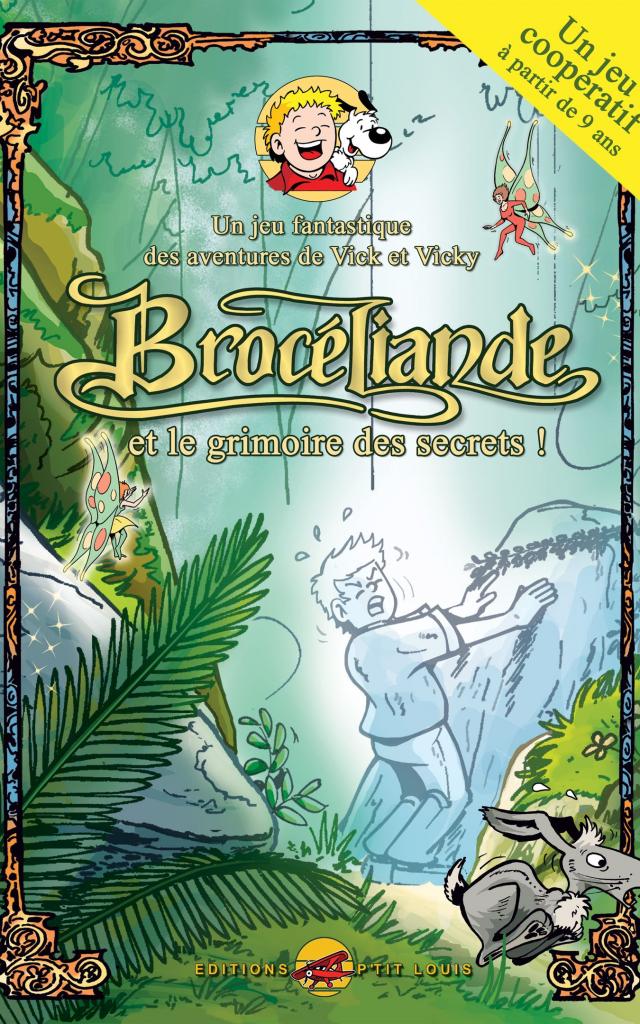 Jeu coopératif : Brocéliande et le grimoire des secrets ! des Editions P'tit Louis