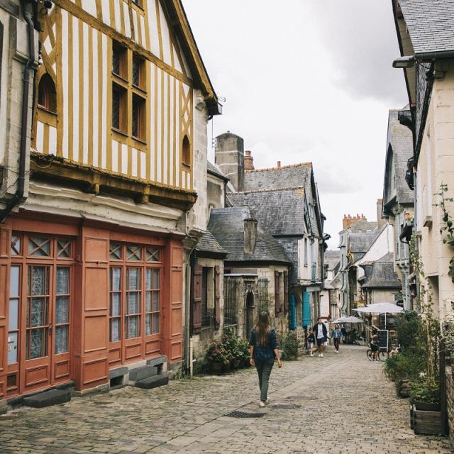 Maisons à pans de bois à Vitré