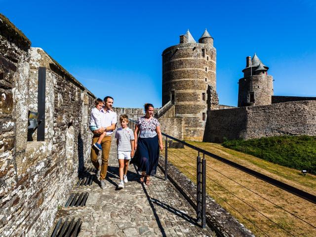 Visite du château ce Fougères