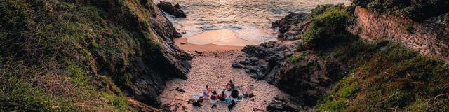 Détente sur la plage à Dinard