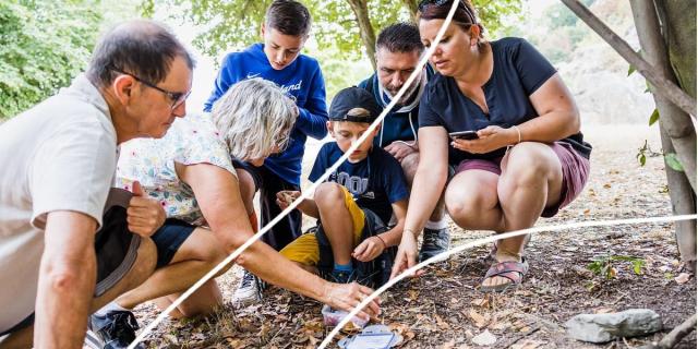 Géocaching en famille
