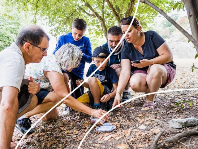 Géocaching en famille