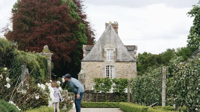 Les parcs et jardins de la Bourbansais, à Pleugueneuc