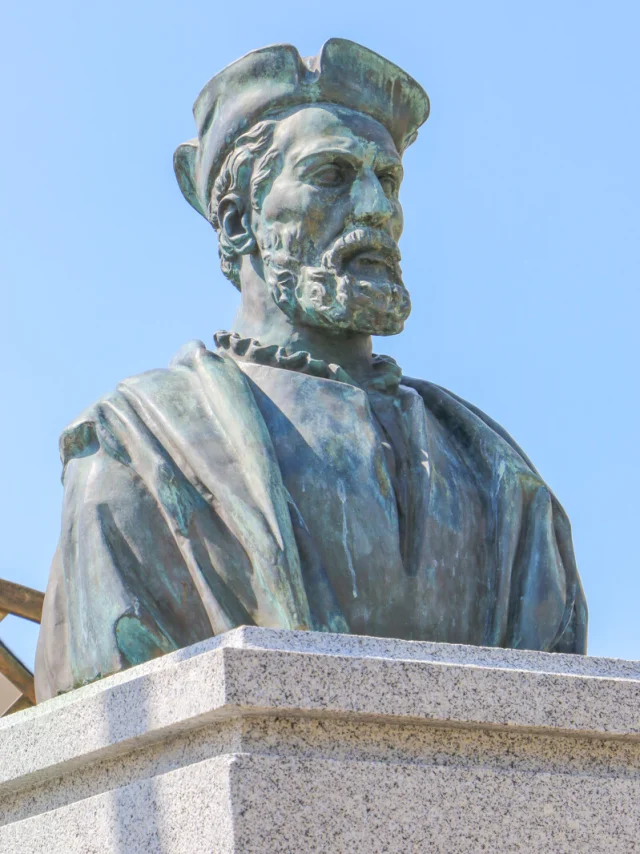 Manoir et statue de Jacques Cartier - Saint-Malo