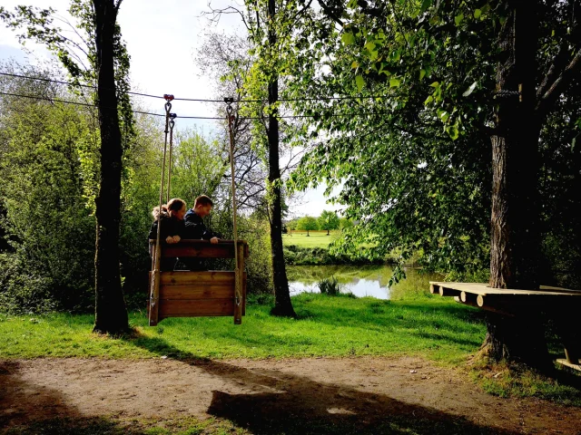 parc de loisirs à Saint-Aubin-du-Cormier