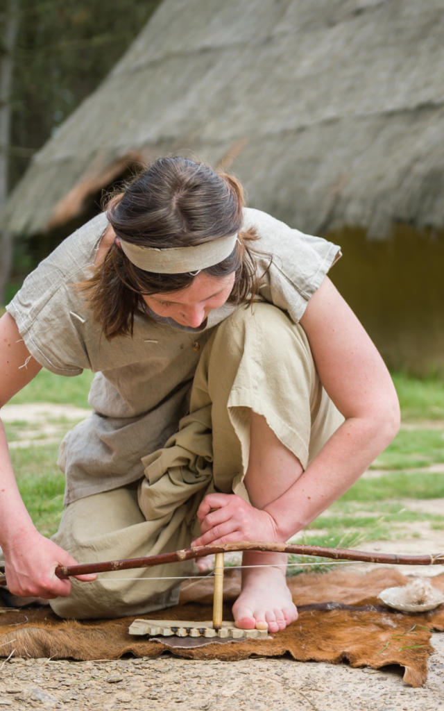 Il percorso di scoperta dell'archeologia nei Menhir di Monteneuf (luglio 2016)