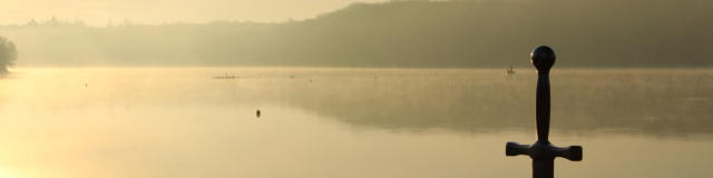 Epée Lac De Trémelin Broceliande in Bretagna