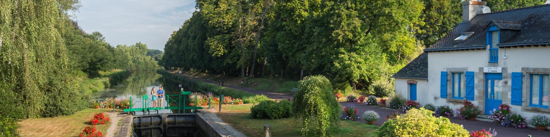Schleuse von St Jouan in Guillac