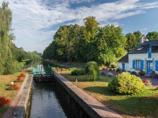 Schleuse von St Jouan in Guillac