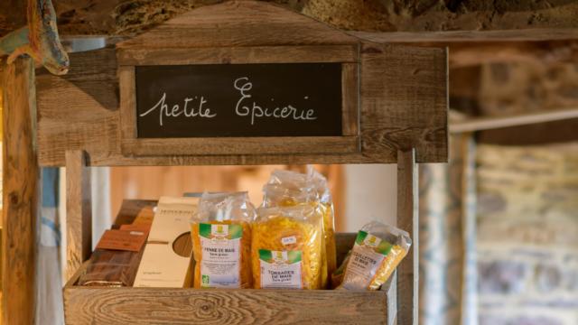 Prodotti locali alla Maison des Sources di Tréhorenteuc