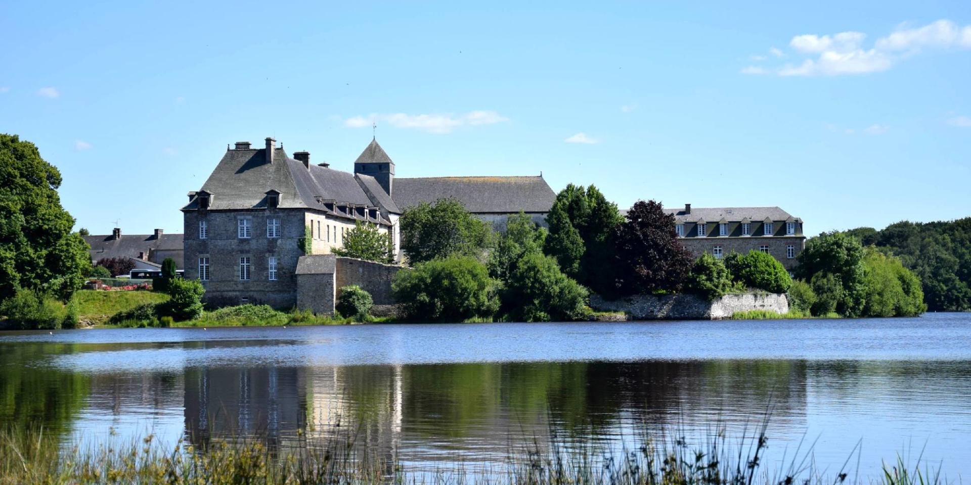 Abtei von Paimpont, Brocéliande. Bretagne