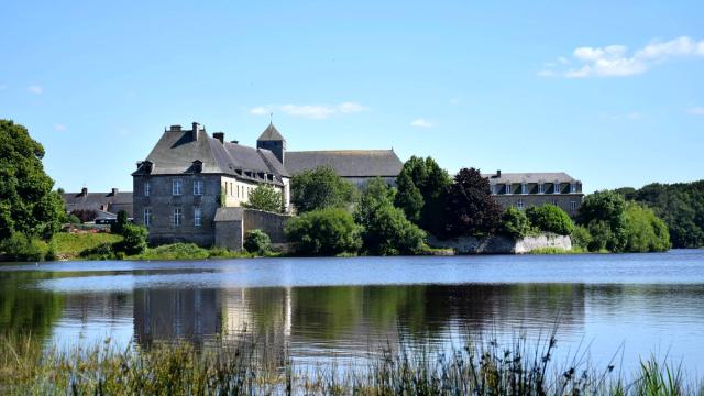 Abbaye de Paimpont, Brocéliande. Bretagne