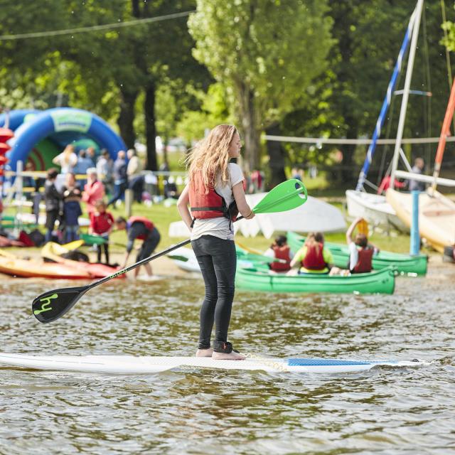 Paddle au lac au duc - Festival Brocéliande Sport Nature