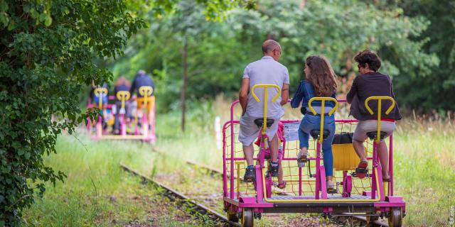Estación de bici-ferrocarril de Médréac - Actividad de bici-ferrocarril