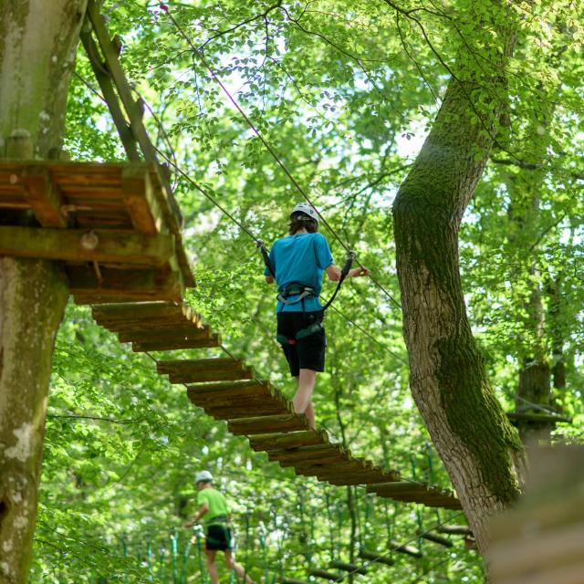 Roc aventure au Val d'oust