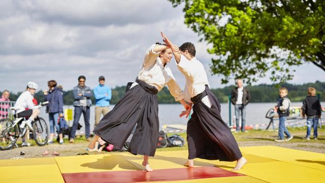 Brocéliande sport nature lac au duc ploermel