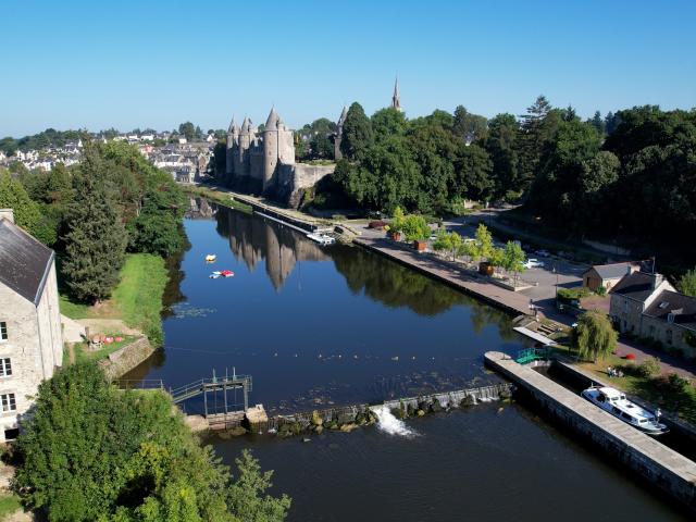 Vue Drone Josselin