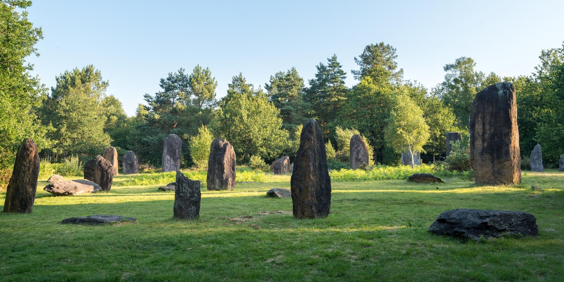 Menhirs Monteneuf Megalithische site