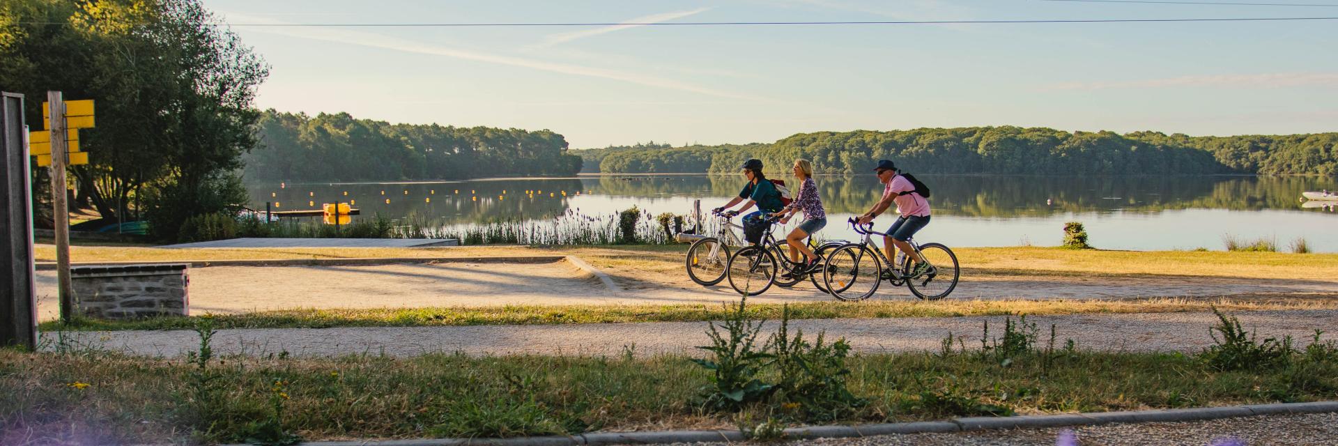 Vélo / VTT - Lac de Trémelin - Pays Pourpré - Destination Brocéliande