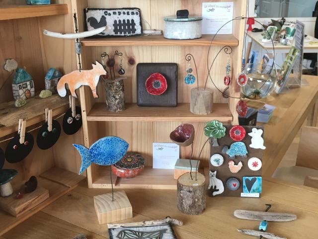 Lézard En céramique à Iffendic