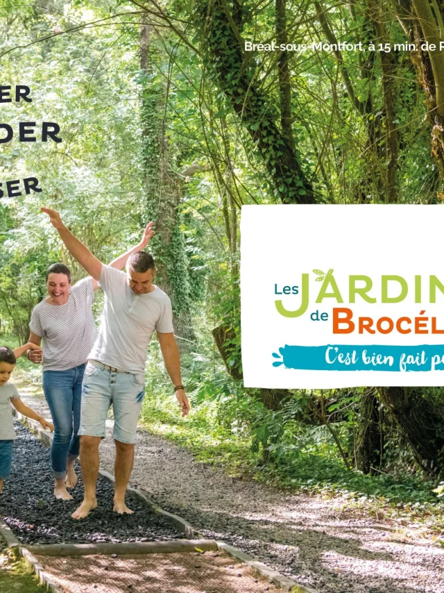 Visuel general des Jardins de Brocéliande 2025