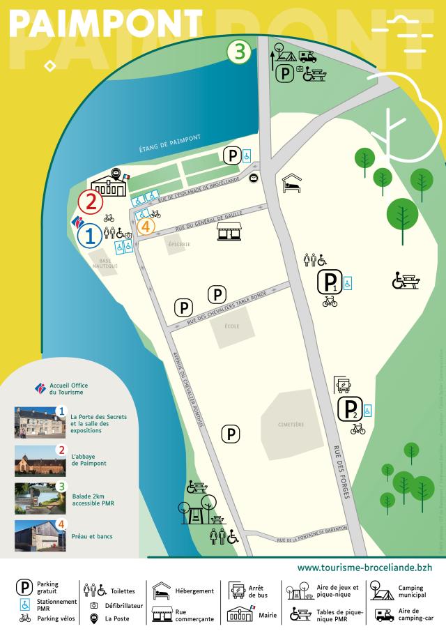 LA CARTE DE PAIMPONT