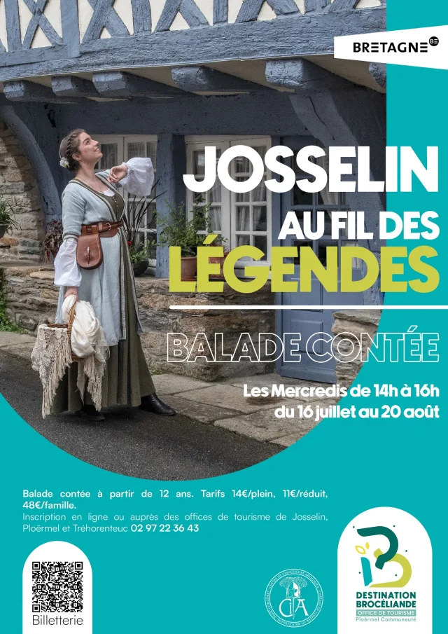 Affiche Balade Contée Josselin