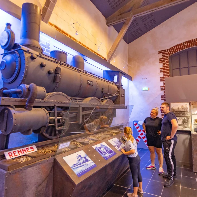 Gare vélo-rail de Médréac Musée ferroviaire