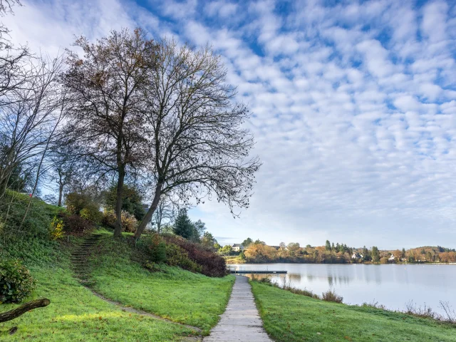 circuit du diable au paradis des hortensias - lac au duc - Ploërmel