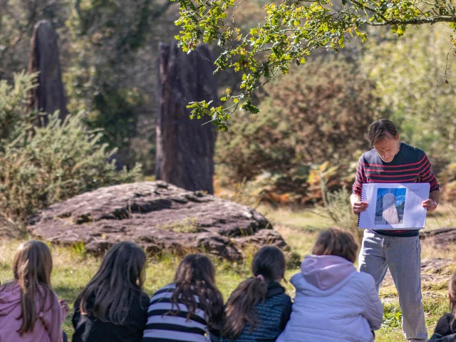 Visite Menhirs Monteneuf Noellapennanech Destination Broceliande