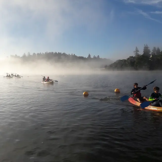 Club Nautique - kayak - lac au duc - Taupont - Brocéliande