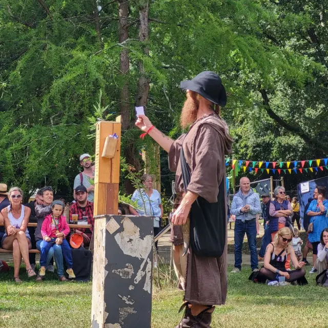 Ben - conteur - compagnie les Saltimbranques