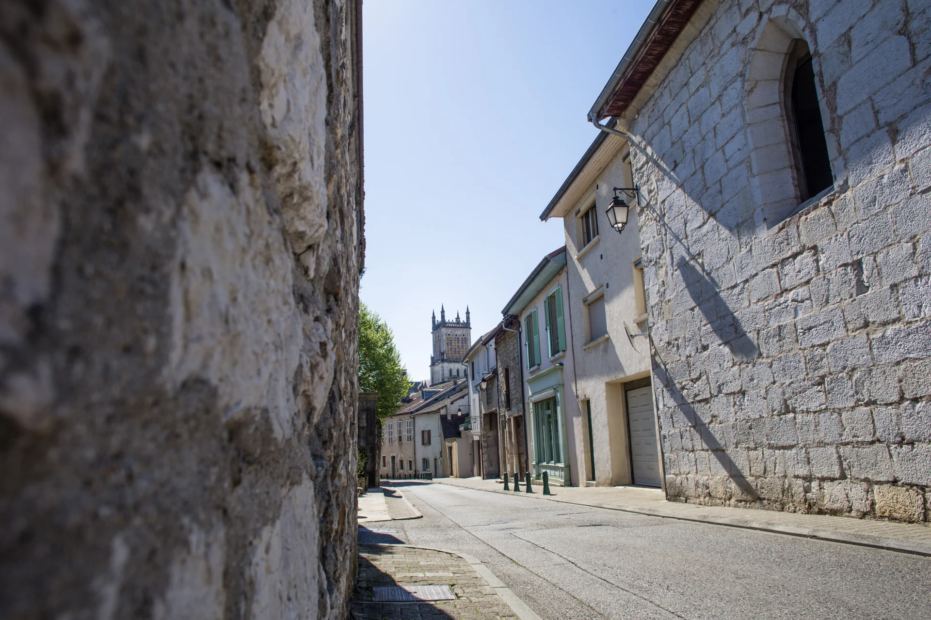 Le centre de la ville de Belley