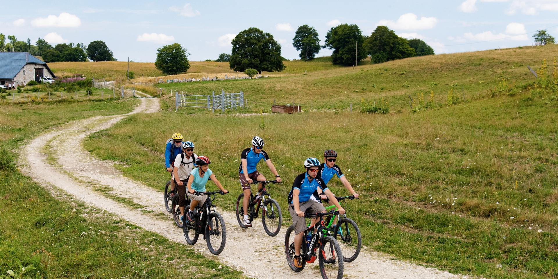 VTT sur le Plateau de Retord