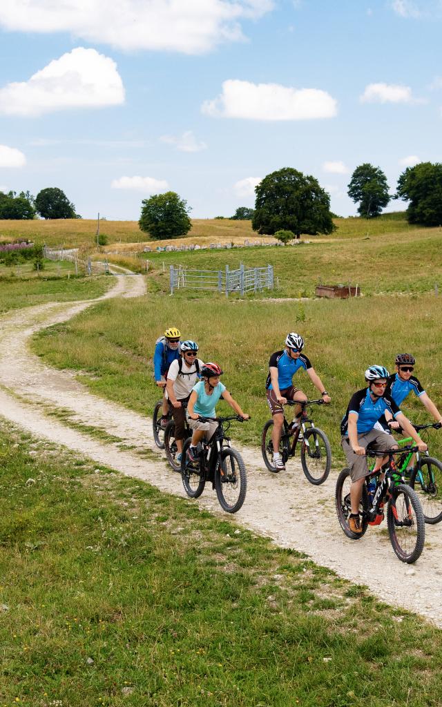 VTT sur le Plateau de Retord