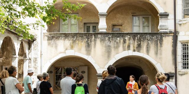 Visite guidée sur les pas de Brillat Savarin à Belley