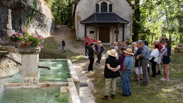Visite guidée de l'Office de Tourisme à la fontaine et la Chapelle de l'Adoue