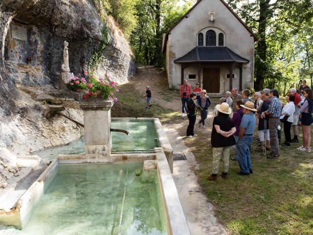 Visite guidée de l'Office de Tourisme à la fontaine et la Chapelle de l'Adoue