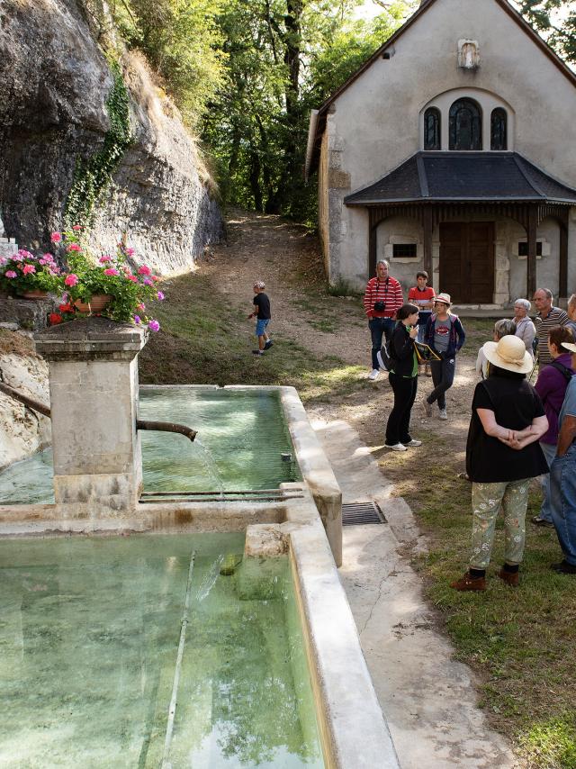 Visite guidée de l'Office de Tourisme à la fontaine et la Chapelle de l'Adoue