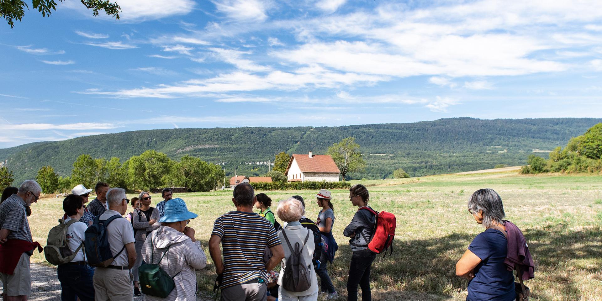 Groupe de randonneurs