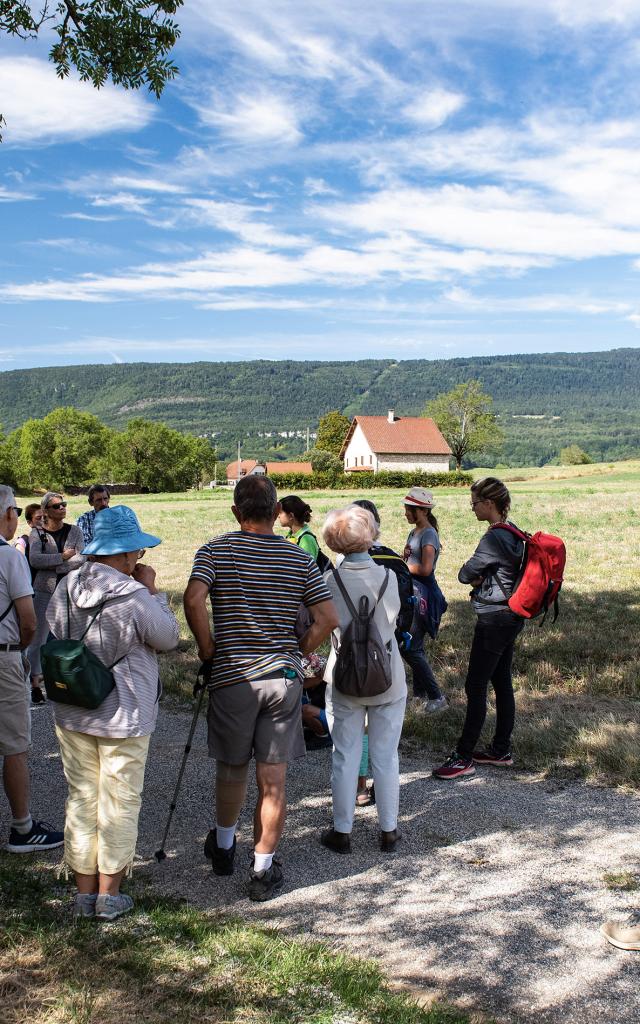 Groupe de randonneurs