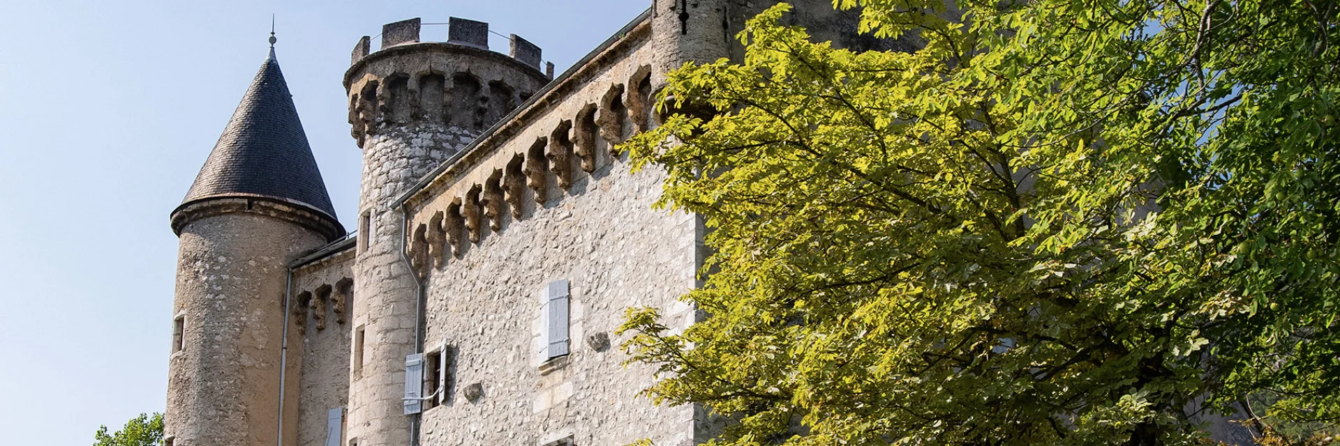 Château de Montvéran à Culoz