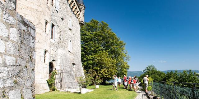 Visite guidée du Bourg ancien et du château de Montvéran à Culoz