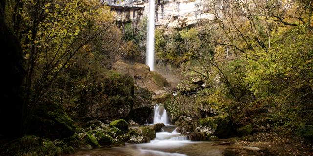 Cascade de Cerveyrieu dans le Valromey