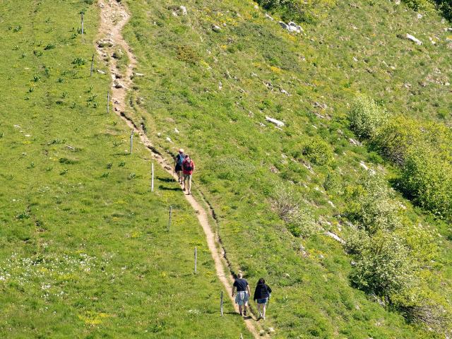 Randonnée sur les crêtes du Grand Colombier