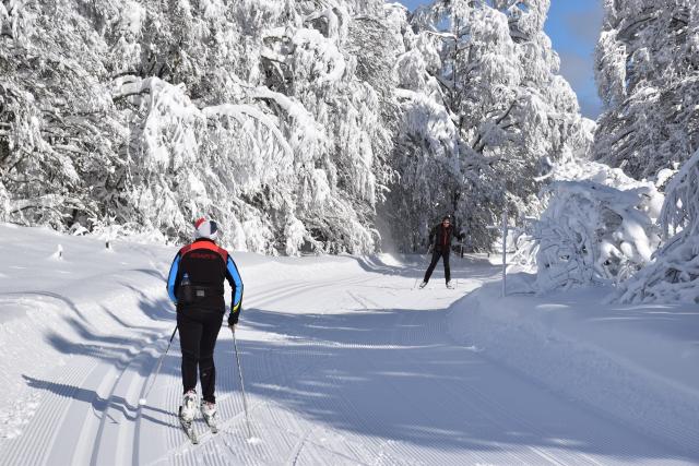 Ski de fond sur le Plateau de Retord