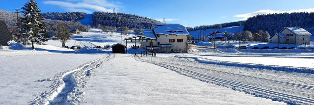 La station des Plans d'Hotonnes sur le Plateau de Retord