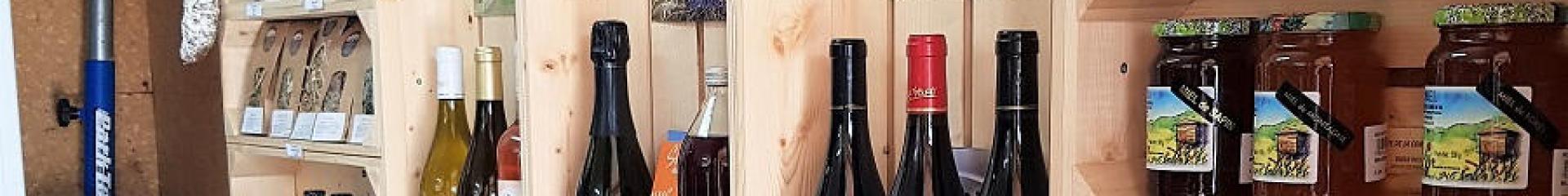 Boutique de produits locaux aux Plans d'Hotonnes