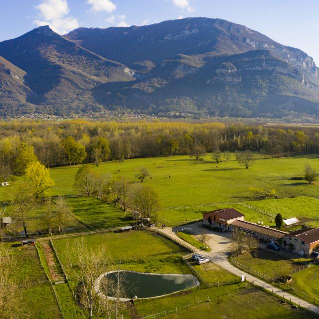 La Ferme du Marais à Aignoz au pied du Grand Colombier