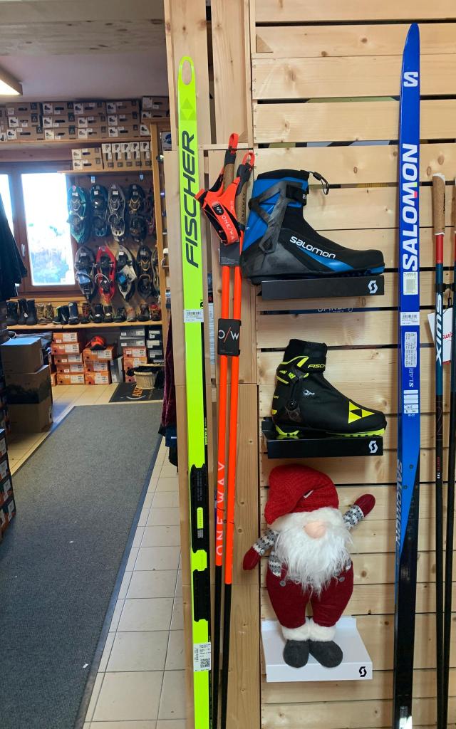 Location de matériel de sports d'hiver sur le Plateau de Retord